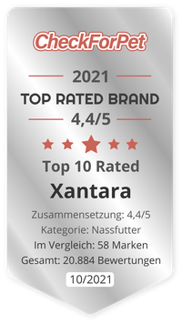 Top 10 Rated Brand 2021 (Hund / Nassfutter)