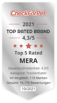 Top 5 Rated Brand 2021 (Hund / Trockenfutter)