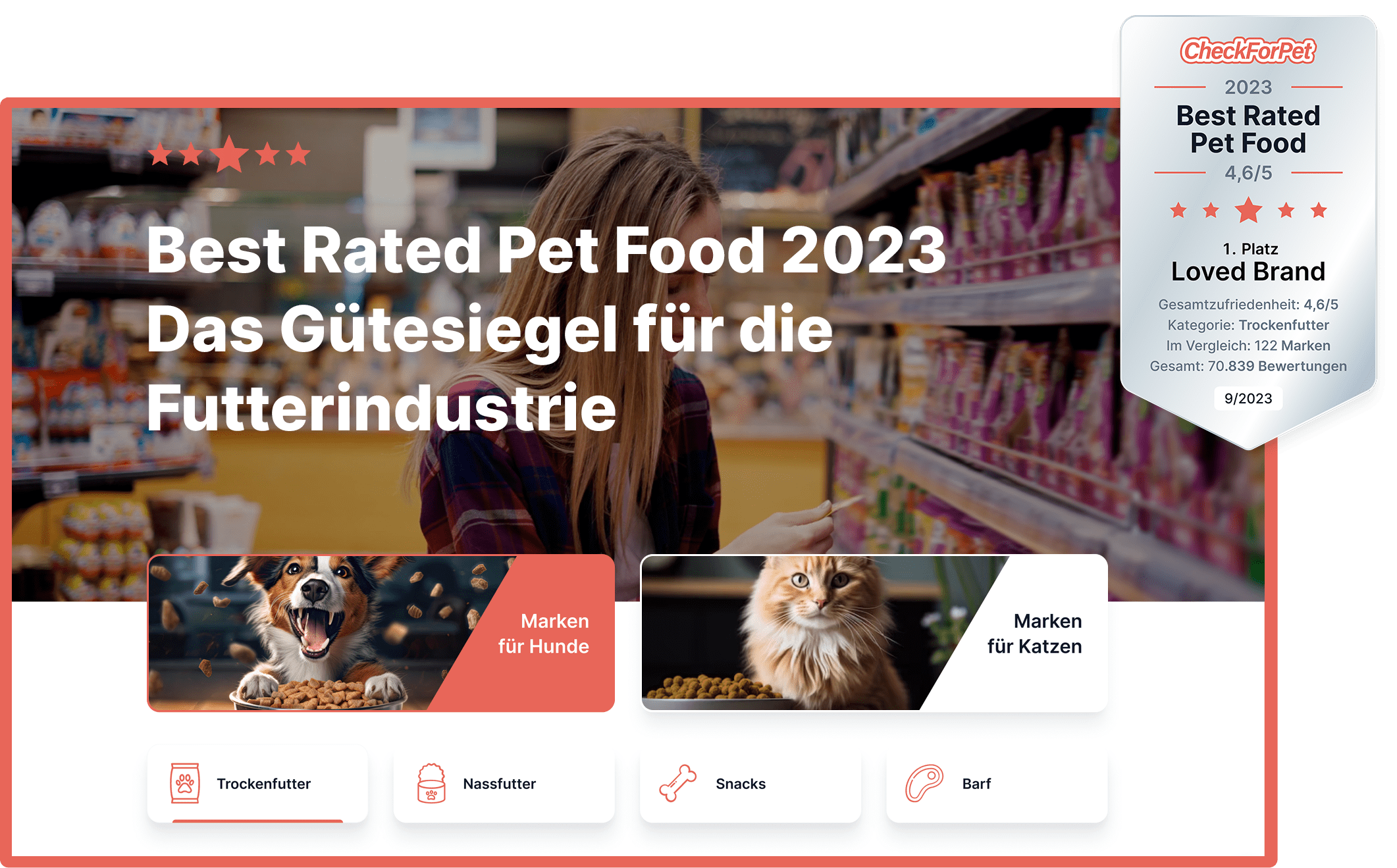 BEST RATED PET FOOD 2023