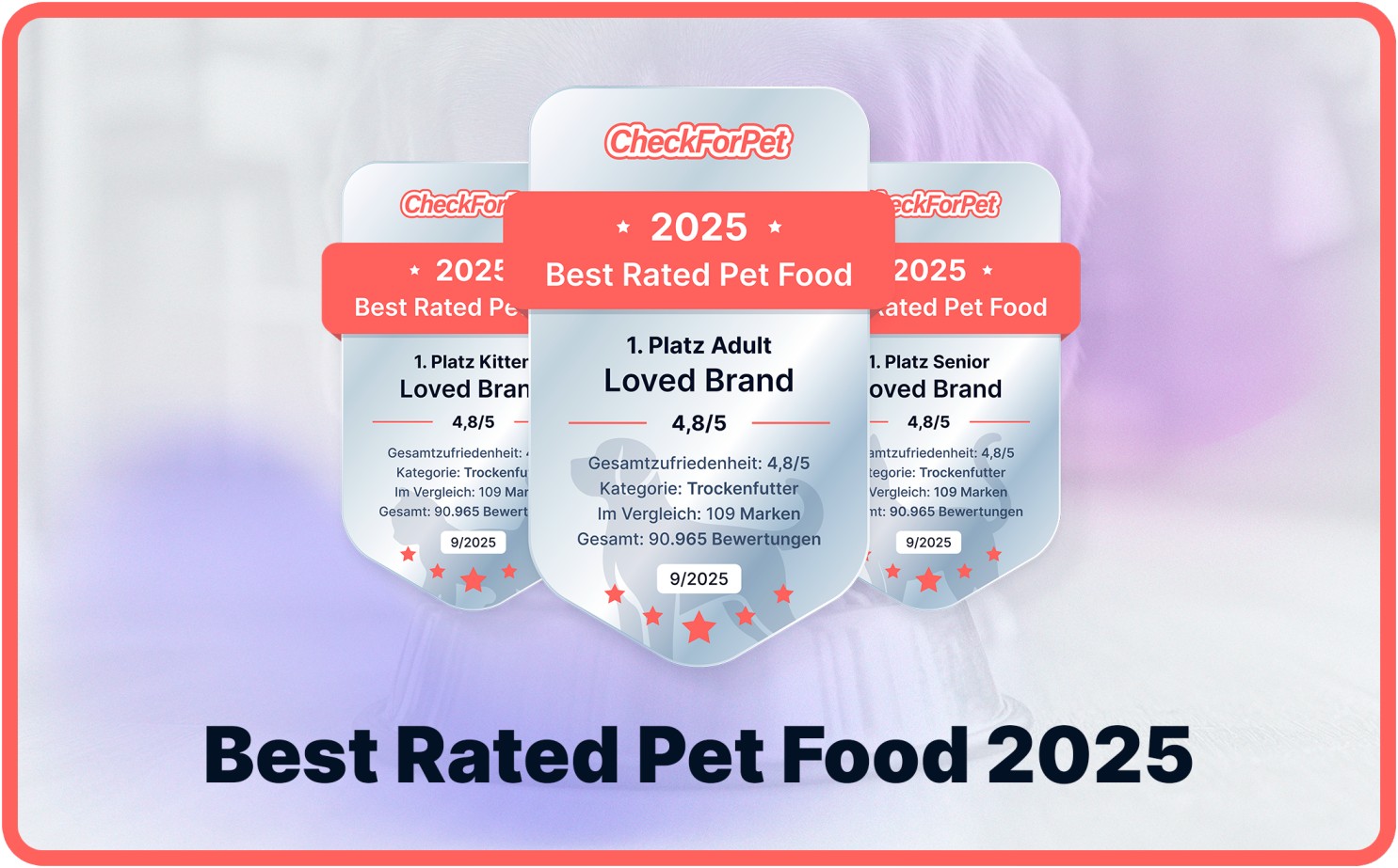 BEST RATED PET FOOD 2025