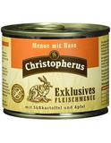 Alleinfutter Für Hunde, Nassfutter, Gluten- und Getreidefrei, Hase/ Süßkartoffel/ Apfel, Exklusives Fleischmenü 4 6 x 200 g
