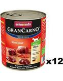 Grancarno Adult Rind Pur 12 x 800 g
