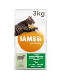 For Vitality Ausgewachsene Katzen mit Lamm Trockenfutter Katze 3 kg