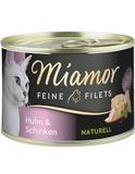Miarmor Feine Filets Katzennassfutter, Huhn & Schinken 12 x 156 g