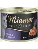 Miarmor Feine Filets Katzennassfutter, Thunfisch & Gemüse - 20 + 4 Gratis! 12 x 185 g