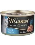 Miarmor Feine Filets Katzennassfutter, Thunfisch & Gemüse - 20 + 4 Gratis! 24 x 100 g