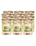 Classic | Wildschwein mit Naturreis, Fenchel und Himbeere 12 x 400 g