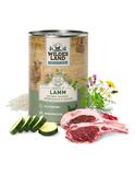 Lamm mit Reis, Zucchini, Wildkräutern und Distelöl 6 x 400 g