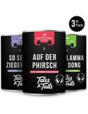 3Er Mixpaket Nassfutter Fleisch 3x 400g