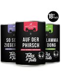 3Er Mixpaket Nassfutter Fleisch 18x 400g