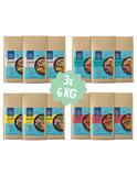 Super Sparpaket 3x6Kg Sortenrein 3 x 6 kg