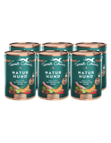 Naturhund | Pute-Ente mit Brokkoli und Melone 6 x 400 g