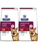 Prescription Diet i/d Trockenfutter für Hunde, Adult, mit Huhn Zur Unterstützung Der Verdauung 2 x 12 kg