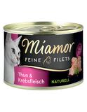 Feine Filets Naturelle Thunfisch & Krebsfleisch 24 x 156 g