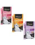 Cat Snack Cream Probiermix Malt Cream Multivitamin Malt Cream & Käse 18 x 15 g