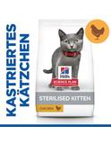 Science Plan Trockenfutter Kitten, Sterilised, mit Huhn 10 kg