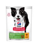 Science Plan Trockenfutter Hund, Senior, Medium Mature Adult, Vitality, mit Huhn und Reis 14 kg