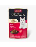 Vom Feinsten Adult Feines mit Filets mit Rind + Putenfilet 18 x 85 g