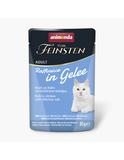 Vom Feinsten Adult Raffinesse in Gelee Reich an Huhn mit Kabeljau 24 x 85 g