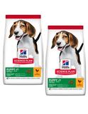 Science Plan Trockenfutter Medium Puppy, Huhn 2 x 14 kg