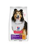 Science Plan Trockenfutter Hund, Sensitive Stomach & Skin, Medium & Large Breed Adult, mit Huhn 2 x 14 kg