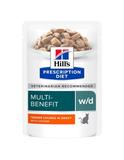 Prescription Diet Nassfutter Katze Multi-Benefit w/d mit Huhn 12 x 85 g