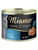 Feine Filets Thunfisch & Shrimps 12 x 185 g