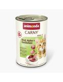 Carny Kitten Rind, Huhn + Kaninchen 12 x 400 g