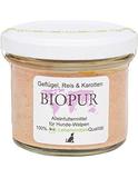 Bio Hundefutter Welpen: Geflügel, Reis, Karotten 100 g
