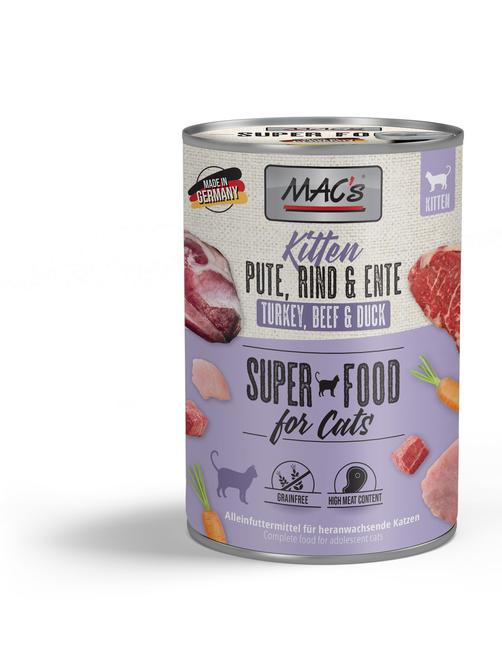 Cat Kitten Pute, Rind, Ente 2,4 kg