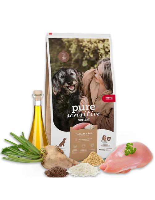 Pure Sensitive Senior Truthahn | Reis 1 kg