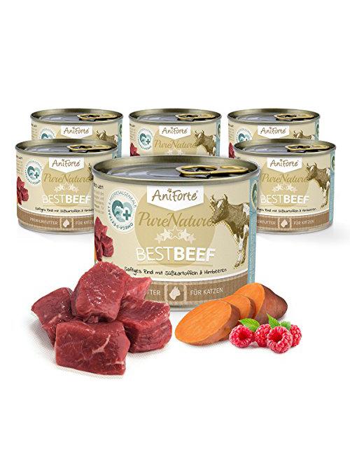 Katzenfutter Best Beef 6 x 200 g