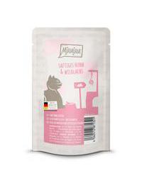 Katzen Nassfutter: Saftiges Huhn An Leckeren Möhrchen -12Er-Pack, Hoher Fleischanteil 125 g