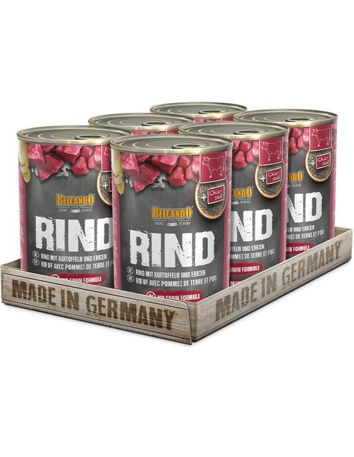 Rind mit Kartoffel & Erbsen 2,4 kg