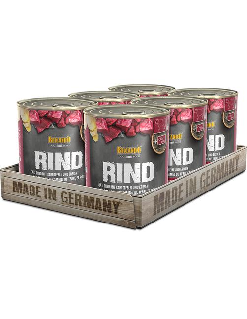 Rind mit Kartoffel & Erbsen 4,8 kg