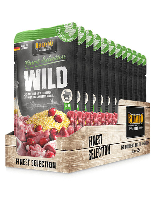 Wild mit Hirse & Preiselbeeren 1,5 kg