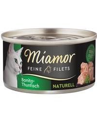 Miarmor Feine Filets Katzennassfutter, Thunfisch & Gemüse - 20 + 4 Gratis! 24 x 80 g