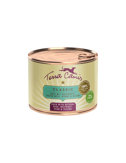 Classic | Ente mit Naturreis, Roter Bete, Birne und Sesam 200 g