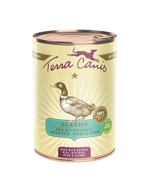 Classic | Ente mit Naturreis, Roter Bete, Birne und Sesam 400 g