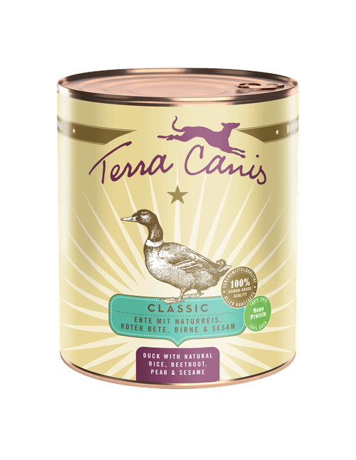 Classic | Ente mit Naturreis, Roter Bete, Birne und Sesam 800 g