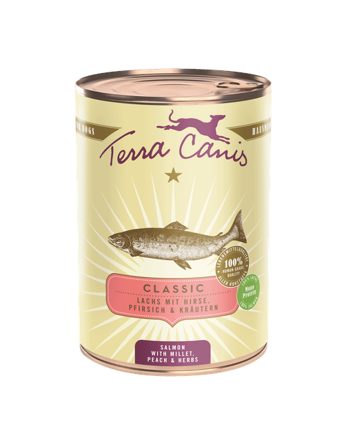 Classic | Lachs mit Hirse, Pfirsich und Kräutern 400 g