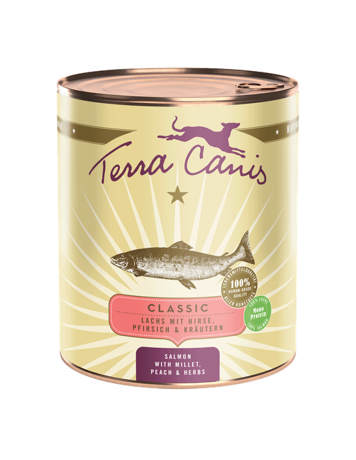 Classic | Lachs mit Hirse, Pfirsich und Kräutern 800 g