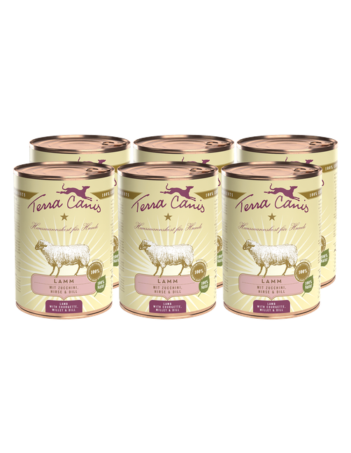 Terra Canis Classic | Lamm mit Zucchini, Hirse und Dill
