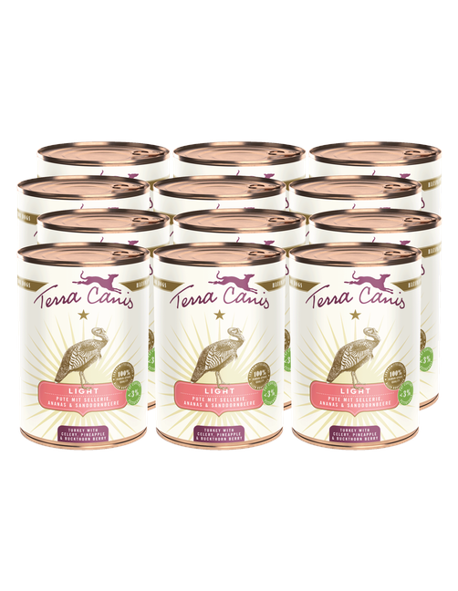 Light - Pute mit Sellerie, Ananas und Sanddornbeere 12 x 400 g