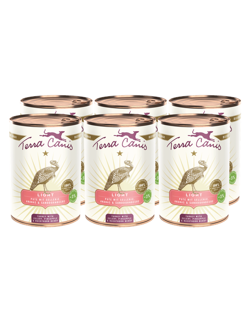 Light - Pute mit Sellerie, Ananas und Sanddornbeere 6 x 400 g