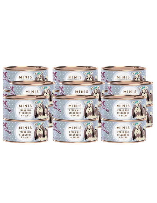 Terra Canis Minis | Minis - Pferd mit Steckrübe, Fenchel und Salbei