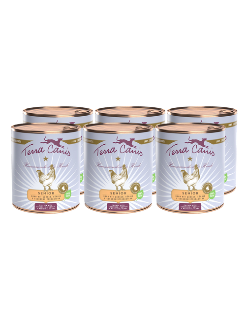 Terra Canis Senior | Huhn mit Gurke, Kürbis und Gesundheitskräutern