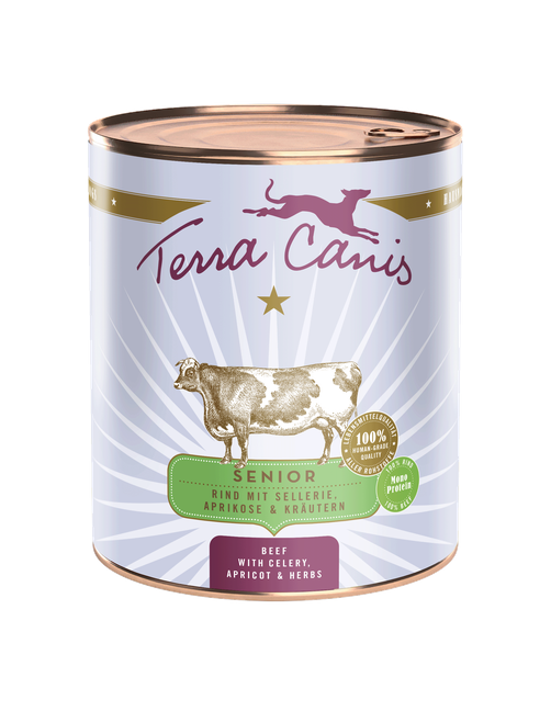 Senior | Rind mit Sellerie, Aprikose und Gesundheitskräutern 800 g