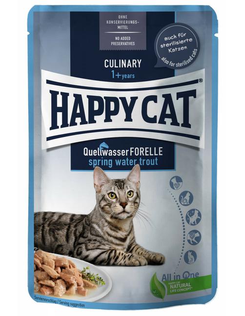 Happy Cat Meat in Sauce - Culinary Quellwasser-Forelle