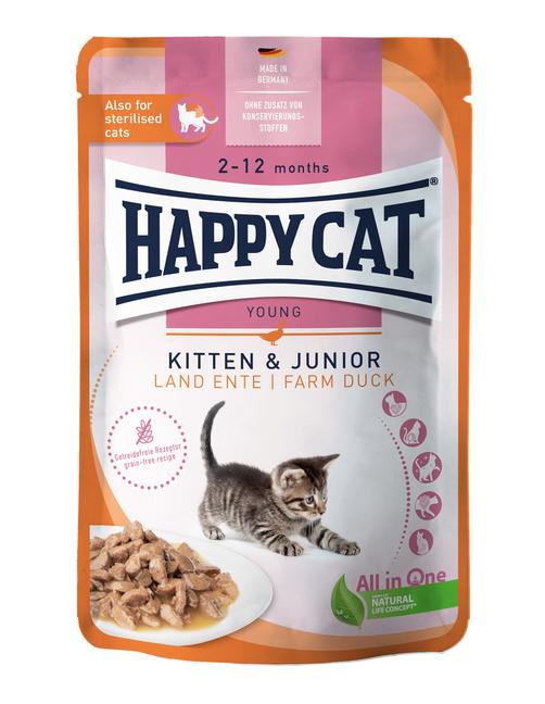Meat in Sauce Kitten & Junior Land-Ente 20 x 85 g
